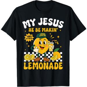 Life Gave Me Some Lemons But My Jesus He Be Making Lemonade T-Shirt, XS