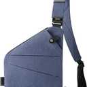 WANDER PLUS Anti Theft Crossbody Bag, Shoulder Bag Anti-theft Design for Travel, Sport, Work
