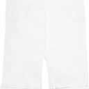 Levi's Girls Pull on Midi Shorts (10, White)