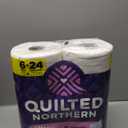 Quilted Northern Ultra Plush Toilet Paper, 6 Mega Rolls = 24 Regular Rolls, 3X Thicker*, 3 Ply Soft Toilet Tissue | 3X Thicker*, Ultra Soft
