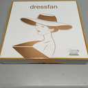dressfan Fascinator Hats for Women,Linen Vintage Feather Headwear for Derby/Church/Wedding/Cocktail/Tea Party (Purple)