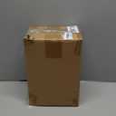 Dualshine Dog Treat Container Airtight Set of 2, Dog Treat Jars for Kitchen Countertop with Bamboo Lids, 30 Cups Capacity Metal Pet Food Storage Containers, 9x6.2 & 6.5x5.5(Black)