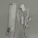 ASOKO Dimmable LED Under Cabinet Lighting Cold White 5000K, 3 Pack 12 inch Linkable Led Under Counter Lights for Kitchen, Shelf, Workbench, Cupboard Lighting, Upgrade UL Listed Plug 24V