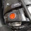 Dog Dryer for Pet Grooming, High Velocity Pet Hair Dryer with Heater, Adjustable Speed, 3 Nozzles and a Comb, Black