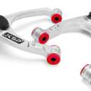 KSP Adjustable Silverado Upper Control Arms, 2-4" Aluminum Forged Control Arm Compatible With Ch-evy Silverado GMC Sierra 1500 2007-2018,2pcs Aftermarket UCA With Flexible Ball Joint Replace Stock Arm