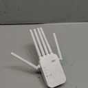 WiFi Extender Signal Booster for Home, AC1900Mbps Dual Band, Covers up to 12880 sq.ft & 105 Devices, New 6X Faster Wireless WiFi Extender with Ethernet Port, WiFi Booster Compatible with All Routers (White)