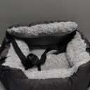 Convertible Lite Pet Car Seat, Dog Booster Seat, Travel Pet Bed for Small Dogs and Cats