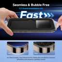 5 x UARMOR Glass Privacy Screen Protector for [ iPhone 15 Pro ] 9H Premium Tempered Glass Anti-spy, Easy Installation Kits, 9H Hardness  2 Pack