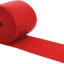 Mandala Crafts 3 Inch Red Non Slip Silicone Gripper Elastic Band