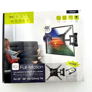 Equa Mount Full Motion Tilting TV Wall Mount for 22" to 50" TVs - Small TV Mount