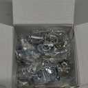 Cabinet Cam Locks Keyed Alike, 5/8'' Fits on 3/8'' Max Door Thickness, Secure File Drawer Mailbox RV Storage Replacement Set, Zinc Alloy (5/8 Inch 6Pcs)