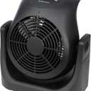 Dual Comfort 2-in-1 1500W Space Heater & Fan, Portable, Energy Efficient Electric Heater or Fan with Adjustable Tilt for Indoor Use, Compact Personal Heater for Home and Office