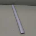 Coavas Frosted Glass Window Privacy Film Day and Night, Static Cling No Glue, Anti-Glare Heat Blocking, Renter-Friendly Removable Decorative Covering for Home Bathroom Bedroom, 17.5 x 78.7 Inch, Pure