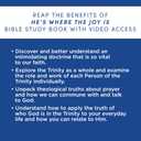 He's Where the Joy Is - Bible Study Book with Video Access: Getting to Know the Captivating God of the Trinity