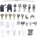 JEENDA 29PCS Dispenser Key Compatible with Most Popular Paper Towel, Toilet Paper, Soap Dispensers Replacement Keys