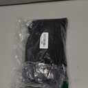 GRACE KARIN Womens Long Lantern Sleeve High-Neck Ruched Front Fitted Blouse (XX-Large, Black)