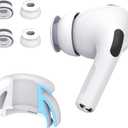 Premium Multi-Flange Eartips for AirPods Pro 1&2 (Small) Always Fits, Never Slips