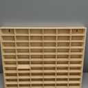 Hot 1/64 Diecast Wheels Display Case Holds Toy Cars Wooden Wall Mount Car Display Shelf Storage Organizer Case for Toy Collectibles, Wheel, Model, 10 Layers (60 Spaces)