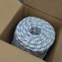 3/4 inch 150 FT Braid Polyester Pulling Rope, 16000 LBS Arborist Bull Rope High Strength Tree Rope for Marine, Tree Work, Swing