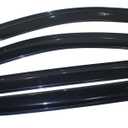 Enhance Your Ride with 4pcs Sun Rain Guard Vent Shade Window Visor Compatible with 15-20 Colorado/Canyon Crew Cab