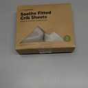 KeaBabies 2-Pack Organic Crib Sheets for Boys, Girls, Jersey Fitted Crib Sheet, Baby Crib Sheets Neutral, Cotton Breathable Crib Sheet, Cute Printed Crib Mattress Sheet, Baby Mattress Sheets (Lichen)