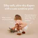 Joonya Baby Diapers, Size 4 L (15-31 lb) - 1 Bag of 25 - Non Toxic, Eco-Friendly, High Absorbency, Overnight Use, Ultra Slim & Soft - Made in Denmark