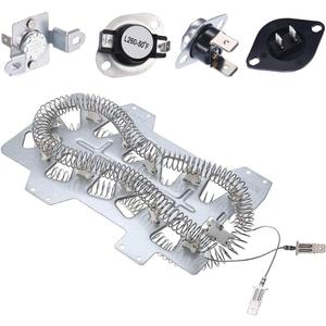 Samsung Dryer Heating Element DC47-00019A, Dryer Repair Kit with DC47-00018A Thermostat, DC47-00016A & DC96-00887A Thermal Fuses and DC32-00007A Dryer Thermistor