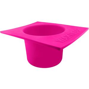 Waxness Non-Stick Silicone Bowl Insert for Wax Warmers Pink, Fits 5.5 lb Warmers, Easy Clean Flexible Wax Pot Liner for Professional Use.