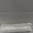 Yalikop 10 Pack Adjustable Shelf Brackets for Double Track System Closet Organization Heavy Duty Wire Shelf Brackets (White,11.5 Inches)