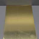 Gold Mirror Acrylic Sheet - 12x16 inches, 2 Pieces | 1/8" Thick Reflective Plexiglass for Crafting, Signage, DIY Projects (30X40 cm)