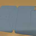 MOFT Dynamic Folio Case for iPad mini 7 A17 Pro 2024 & iPad mini 6th A15 2021, 8.3 Inch Silm Magnetic Stand Case with 20+ Viewing Angles, Auto Wake/Sleep, Ultra Thin, Panna Cotta x Faded Jeans