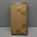 Buzowruil Metal Rolling Clothing Rack Adjustable Freestanding Garment Organizer with Wheels, Space-Saving Design for Home, Closet, Office, or Retail, White