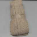 Dark Flax Pinch Pleated Curtains 92 Inches Long 2 Panels Set for Sliding Glass Doors, Farmhouse Memory Trained Viral Linen Blend Semi Sheer Living Room Light Filtering Drapes 90-92 Inch Window Curtain