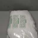 Disolla White Toilet Rug 22x24 Non Slip Fluffy Toilet Floor Mat U Shaped Washable Bathroom Contour Rug for Toilet Absorbent Shaggy Toilet Foot Rug