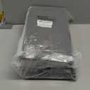 China Storage Containers Hard Shell Inside 13" W x 8" H, Charger Plate Storage Containers for Dishes, Dinnerware with 24 Felt Dividers, Hold 24 Plates, Stackable (2 Pack Grey)