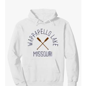 Lake of the Ozarks Missouri Outdoors Vintage Pullover Hoodie L