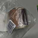 Brown Velvet Wired Ribbon with Glitter Back, 4 Inch, 10 Yards
