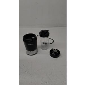 Personal Smoothie Blender - 1000W Single Serve Smoothie Maker with 24oz Portable Travel Cups, Ideal for Protein Shakes, Frozen Drinks, and Kitchen Use (Black)
