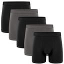 Natural Feelings Boxer Briefs Mens Underwear Men Pack Soft Cotton Open Fly Underwear M