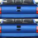 Tailgate Emblem Cover Trim, Rear Trunk Logo Back Badge Decoration Cover Trim for 2009-2014 Ford F150 F-150 Raptor (Black)
