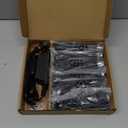 LED Recessed Deck Lights with Protecting Shell, IP68 Waterproof Warm White, 0.6W , Outdoor Landscape Lighting, 12V Low Voltage Deck Lights Kit for Garden Yard Step Riser Stair Decoration, 12 Pack