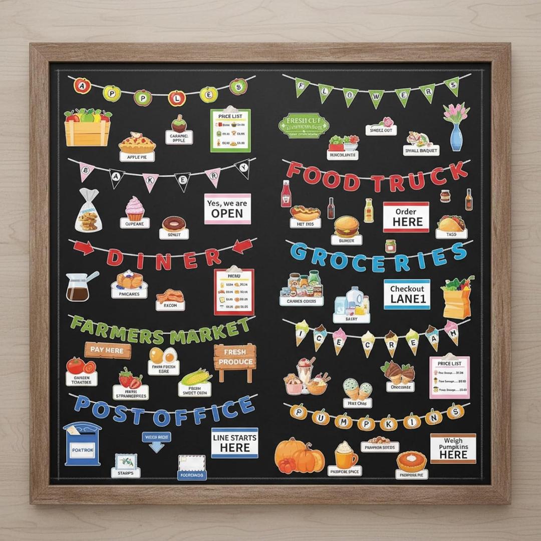 Maitys 150 Pcs Summer Classroom Bulletin Board Decorations Set Classroom Bulletin Board Cutouts for School Office Library Cutouts Decor for Wall Whiteboard Window Door Home Teacher Supply