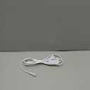 RTNLIT T5 T8 LED Wire Connector Power Cord, 6Ft 3Pin LED Light Fixture Extension Cable with On/Off Switch, US Molded Plug Supply Connection Line for Integrated Lamp Tube