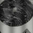 BOBOMOMO 62" Rustic Floor Lamp for Living Room, Retro Farmhouse Floor Lamp Rotary Switch, Resin Standing Lamp for Living Room, Corner, Dining Room, Bedroom, House (Light Walnut)