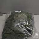 Women's Ligtweight Jackets Anorak Utility Drawstring Waist Hoodie Zip Up Fall Casual Coat with Pockets (Large, Green)