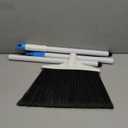 Amazon Basics Heavy-Duty Broom, Blue and White