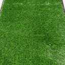 LOOBANI Large Dog Grass Pad with Tray - 35x23in Dog Litter Box with 2 Artificial Grass Patch + 2 Washable Pee Pads - Quickly Absorbency Indoor Outdoor Potty for Patio Balcony Apartment Use