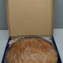 Farmhouse Oak 16" Lazy Susan Turntable Organizer for Cabinet, Round Wooden Lazy Susan Organization and Storage for Dining Table, Pantry, Kitchen, Countertop, Cupboard, Home Decor, Walnut Wood (16")