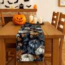 Halloween Table Runner Pumpkin Table Runners Seasonal Kitchen Dining Table Decoration for Home Party Banquet Decor 13x90 Inch