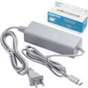 Charger for Wii U Gamepad, AC Adapter Power Cord Charging Cable Replacement for Nintendo Wii U Gamepad